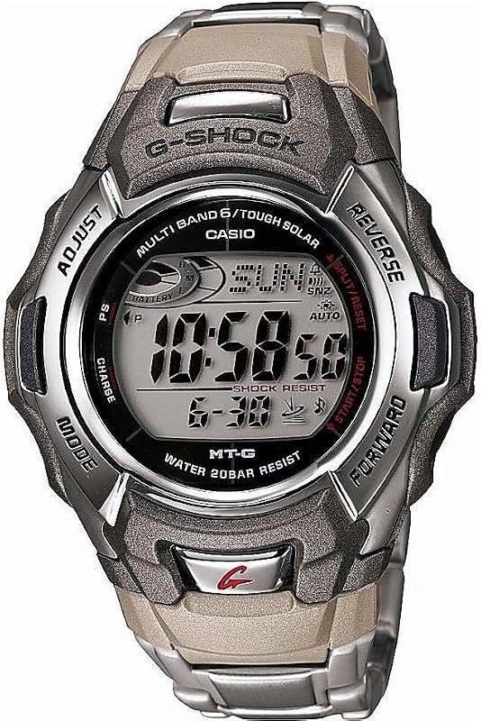 Casio G‑Shock MTGM900DA‑8CR Solar Atomic Sport Watch for Men – Steel C
