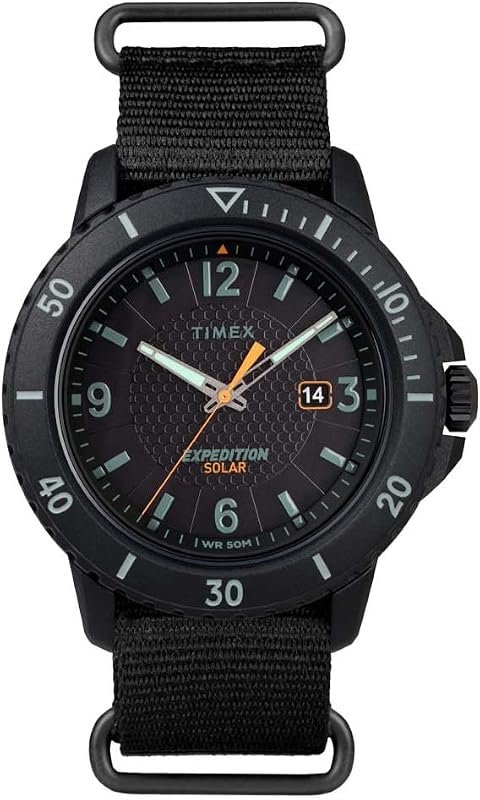 Timex Men's Expedition Gallatin 45mm Watch — Durable Field Timepiece f