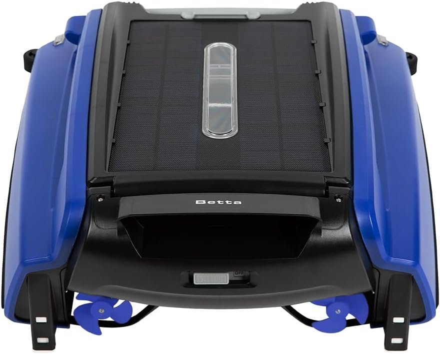 Betta SE Solar Powered Robotic Pool Surface Skimmer Cleaner with 24/7 