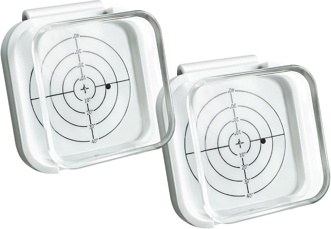 Keopuals Pack of Two Solar Angle Guides – Precise Tilt Finder for Opti