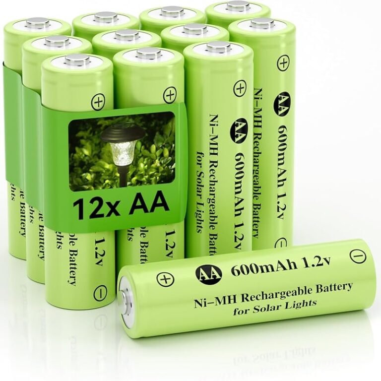 Top 10 Best Rechargeable Batteries for Solar Lights in 2026 – Expert Review