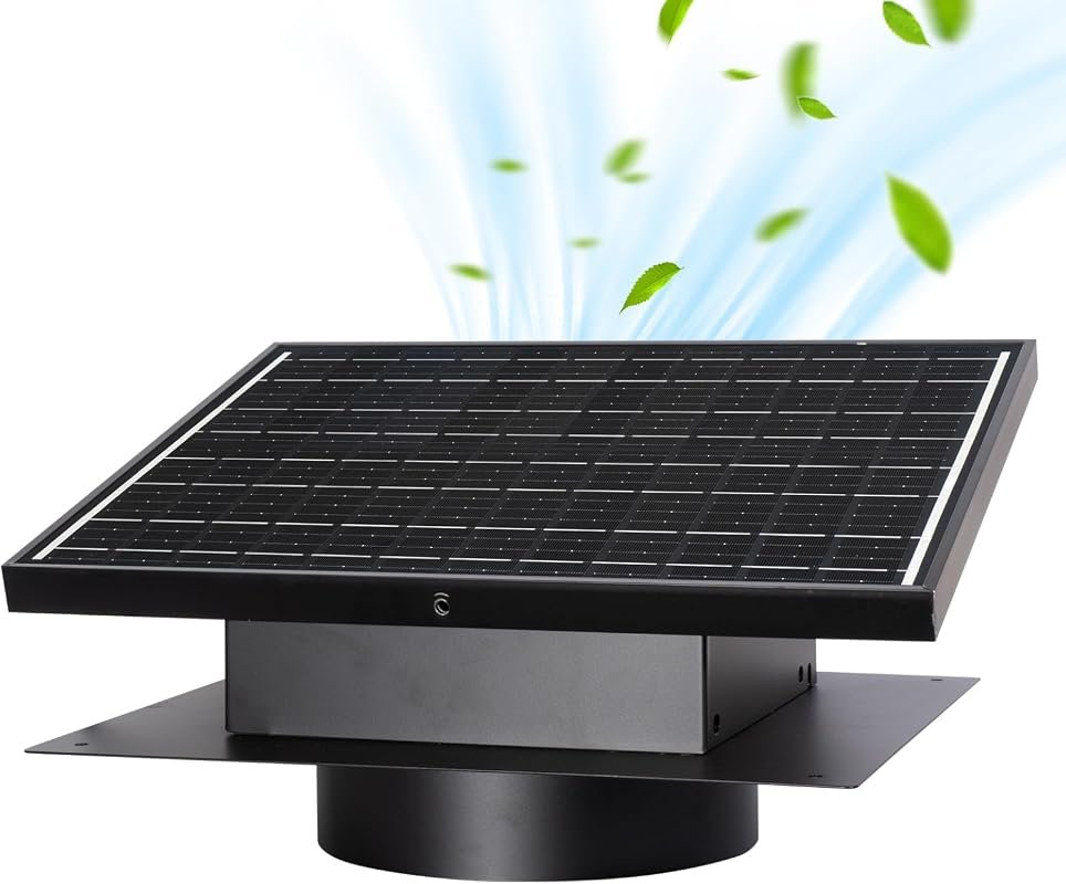 25W Solar Roof Vent Fan