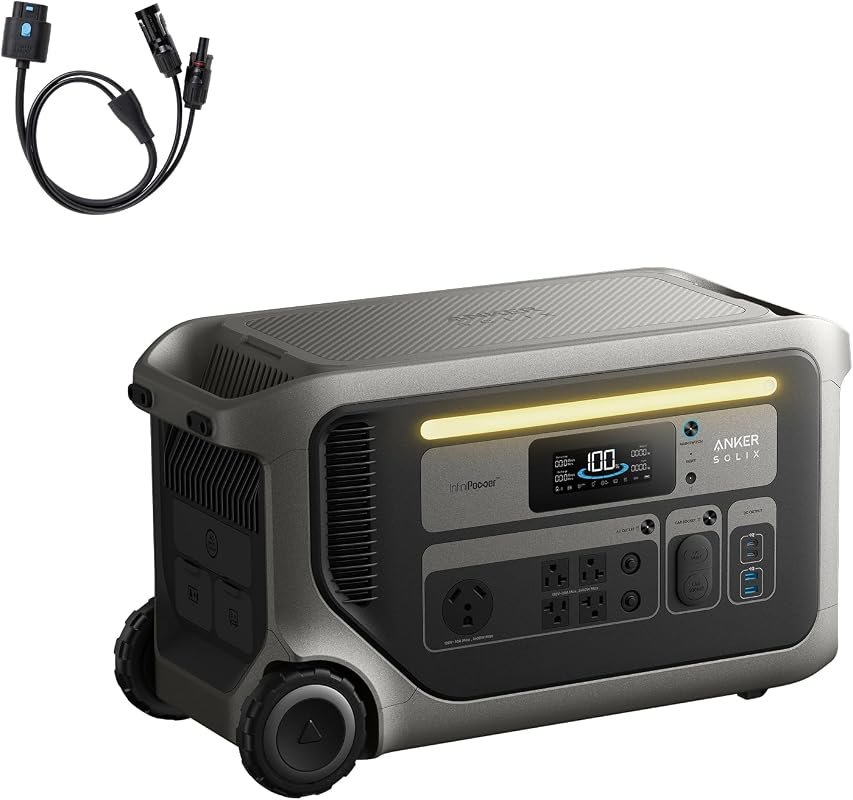 Anker SOLIX F3000 Portable Power Station delivers 3,072Wh capacity and
