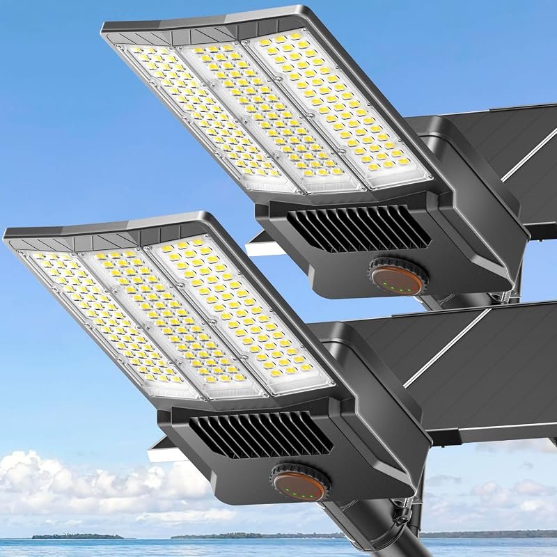 Deepn 15000W Full Aluminum Solar Street Light, Commercial Grade SZ400