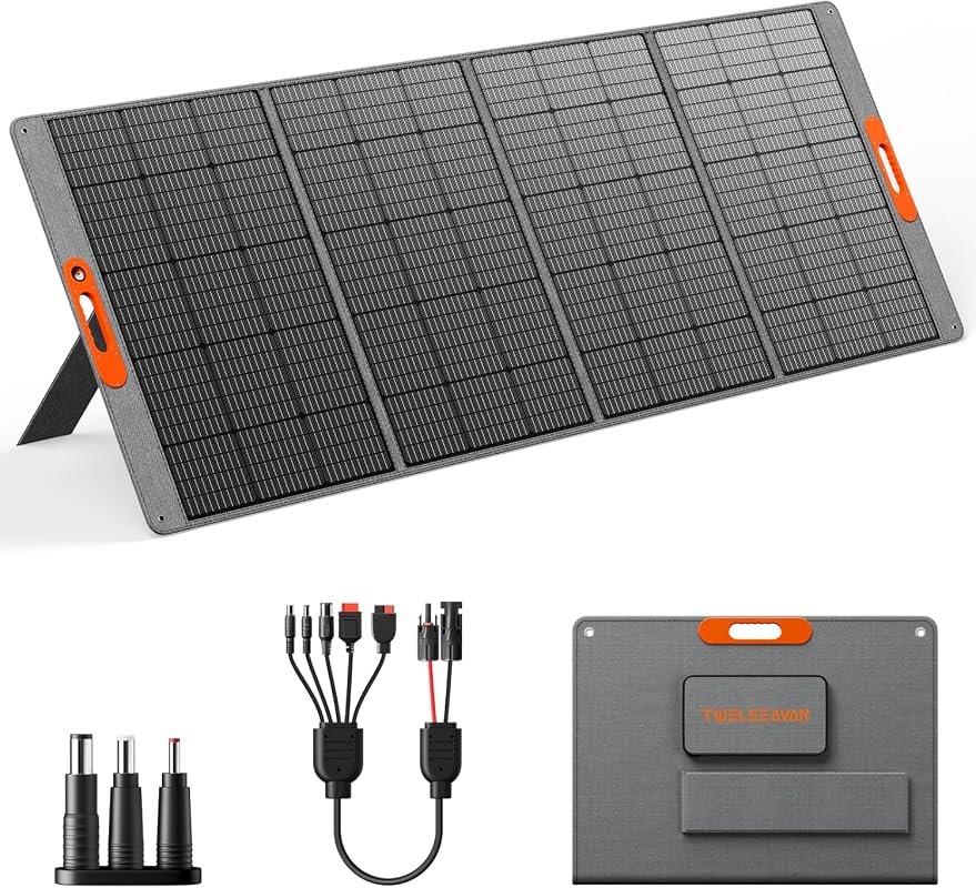 400W Portable Solar Panel for Power Stations — 24% Efficient, ETFE Fol