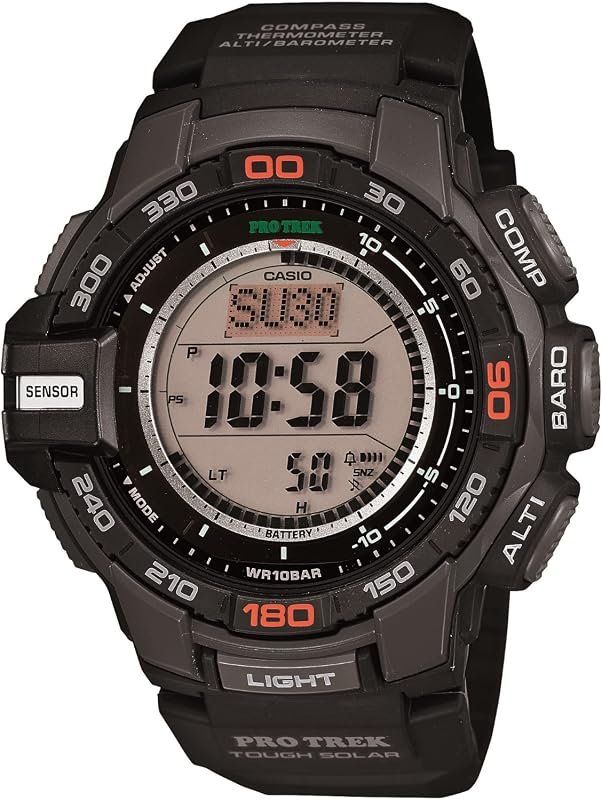 Casio Men's Pro Trek PRG-270-1 Tough Solar Triple Sensor Multifunction
