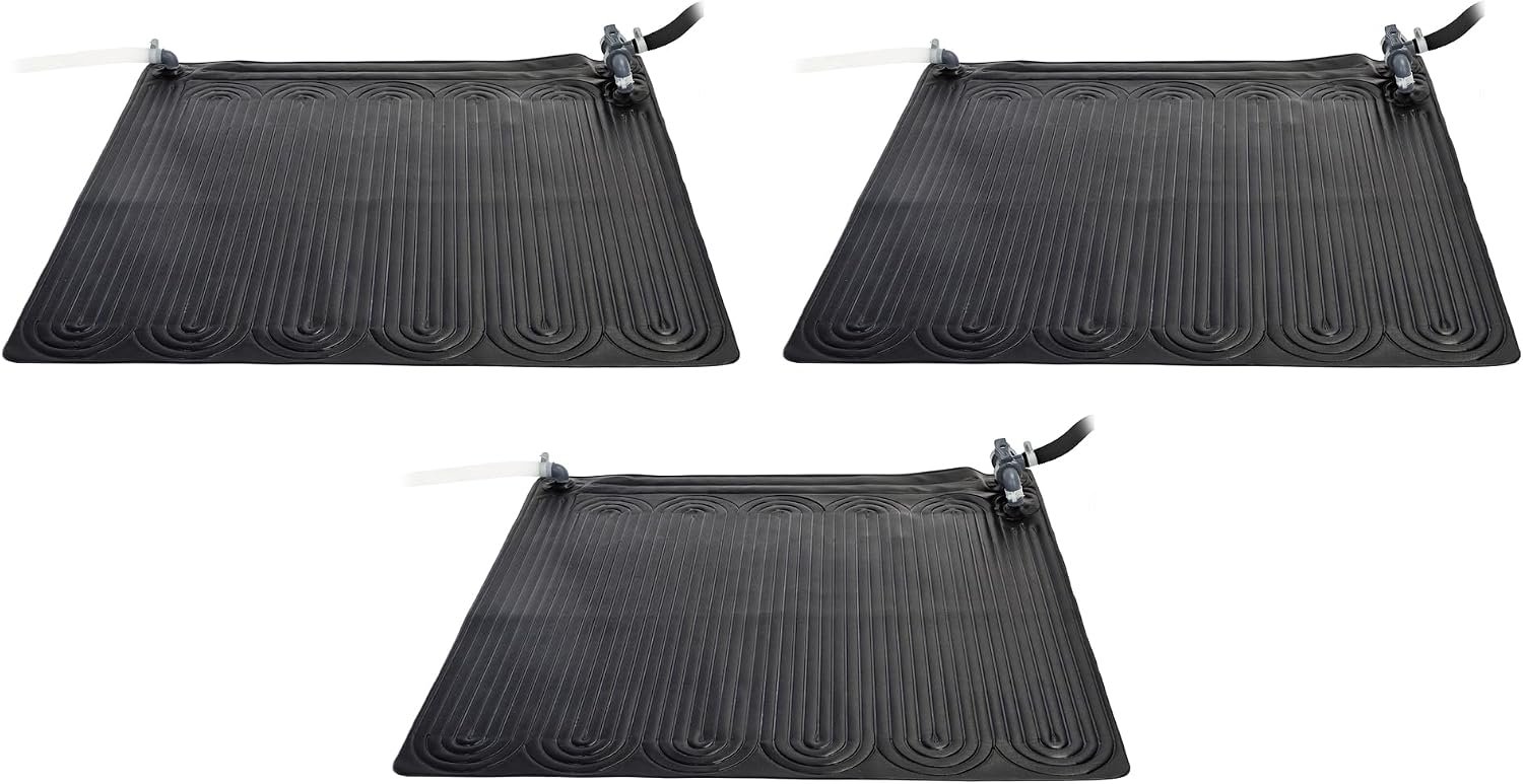 Intex Solar Pool Water Heater Mat for Above Ground Swimming Pools, 3-P