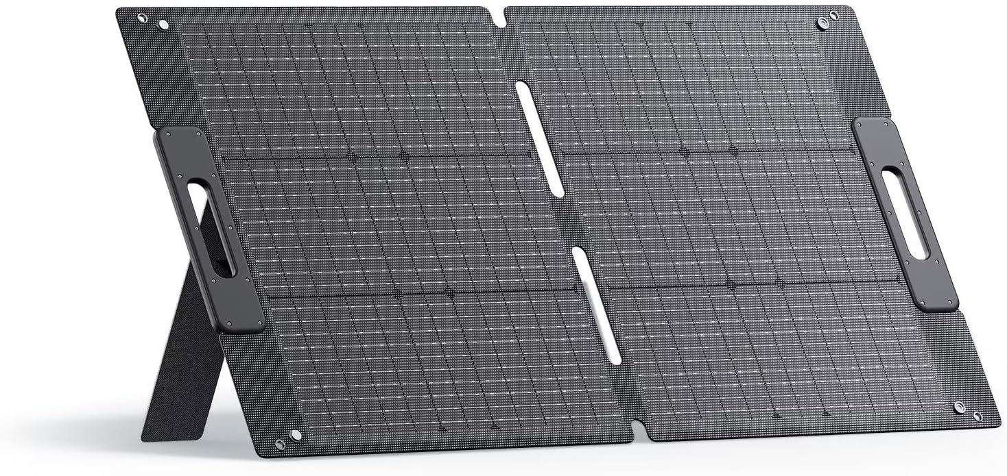 BLUETTI 100W Portable Solar Panel with 23.4% High Efficiency, IP67 Wat