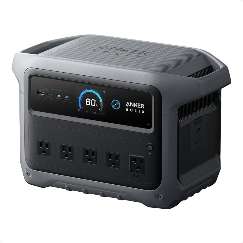Anker SOLIX C1000 Gen 2 Portable Power Station with Large Capacity Bat