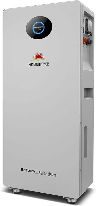 SUNGOLDPOWER 48V 314Ah Lithium Battery with UL9540A/UL1973, 16.07kWh, 