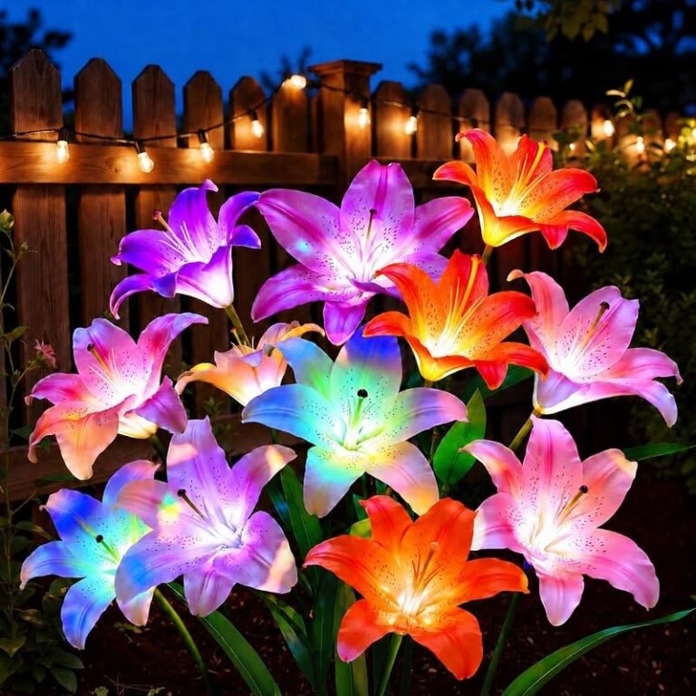 5 Best Outdoor Solar Flower Lights for 2026 – Expert Tested