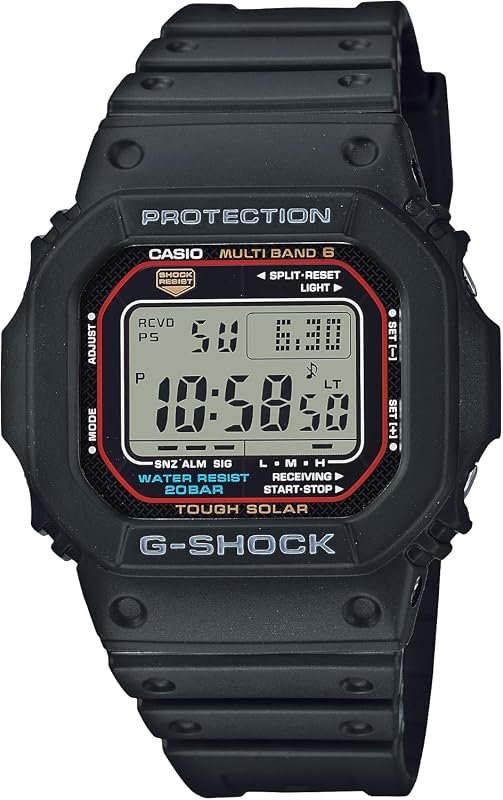 Casio G-Shock GW-M5610U-1CF Digital Square Watch Tough Solar Multi-Ban