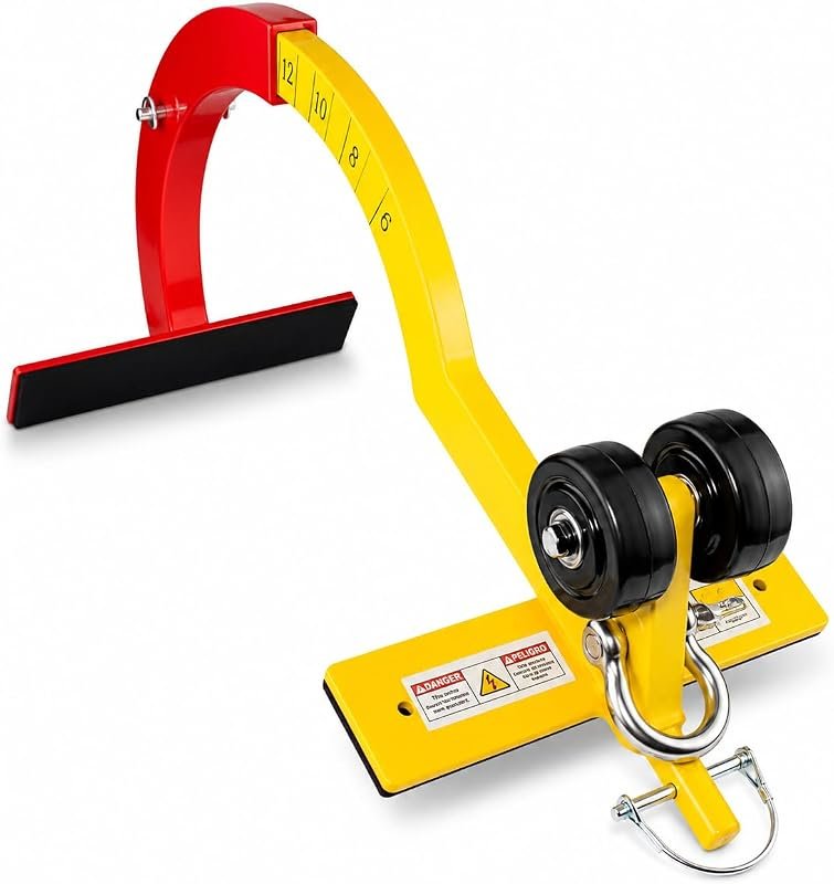 5,000 lb Aircraft-Grade Aluminum Roof Anchor for FMU/LMD Access on Steep
