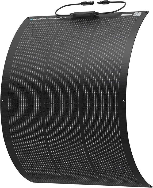 Renogy 100W ShadowFlux Flexible Solar Panel, N-Type, 25% High Efficien